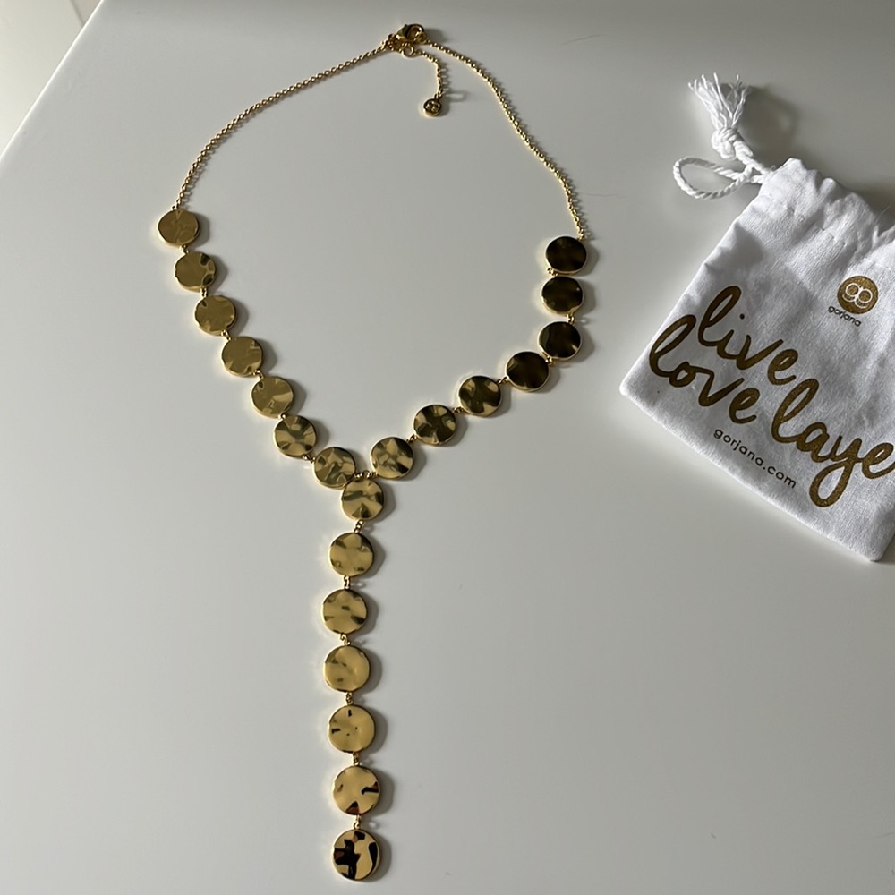 Gorjana disc necklace